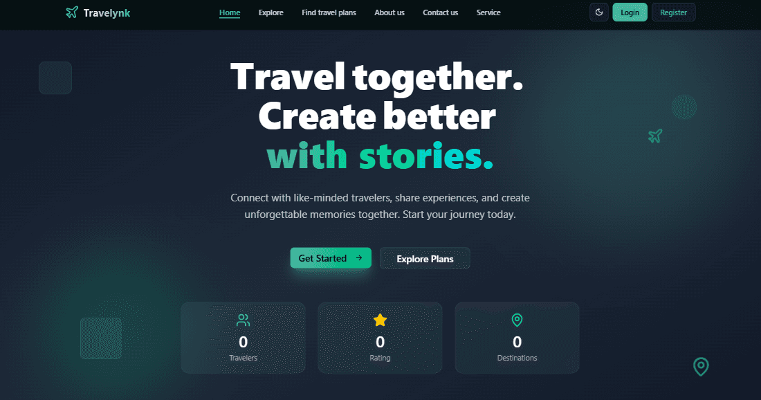 Travelynk – Social Travel & Meetup Platform